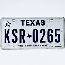  United States Texas Lone Star Passenger License Plate KSR 0265 - $16.82