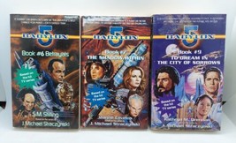 Lot of 3 Babylon 5 Sci Fi Paperback Books # 6, 7 &amp; 9 - £19.35 GBP