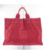 Hermes Red Cannes PM Beach Tote - $320.00