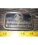 Vintage Railroad Brass Belt Buckle Birmingham Rail &amp; Locomotive Co Dyna ... - $459.42 MXN