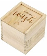 Make a Wish Individual Cupcake Container Carrier Holder Sweets Wood Box ... - $27.05 CAD