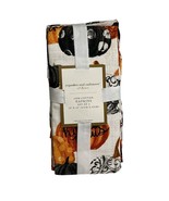 Cupcakes Cashmere Halloween Napkins Hocus Pocus Pumpkins Cat Fall Set Of 6 - $349.98 MXN