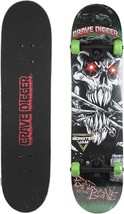 Monster Jam 31 inch Skateboard, 9-ply Maple Desk Skate Board for Cruising, - $34.99