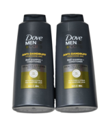 2 Pack Dove Men Care Anti Dandruff Zinc 2in1 Shampoo Conditioner 20oz - $33.99