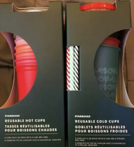 Starbucks 2019 Winter Holiday Christmas Both 5 Pack Cold & 6 Pack Hot Cups New - $37.01