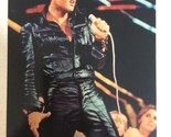 Elvis Presley Vintage Postcard Elvis In Leather - $3.46