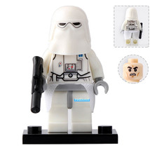 Star Wars Snowtrooper Minifigure Compatible Lego Building Bricks - £2.34 GBP