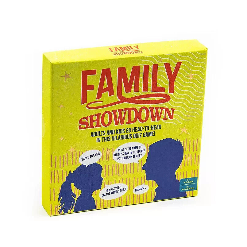 Primary image for Professor Puzzle Family Showdown Trivia Card Game--See Description
