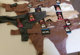 12 Maidenform Thongs Size 8 assorted styles and colors - $13.84