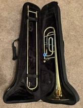 New Glory High Grade Bb/F Key Intermediate TENOR Trombone with Case - £225.01 GBP