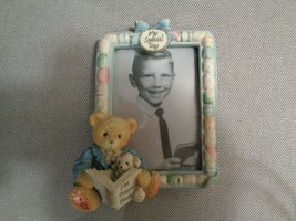 Cherished Teddies photo frame &quot;My prayer book&quot; &quot;My special day&quot; for 3x4 picure - £7.74 GBP
