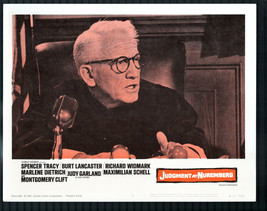 Judgment at Nuremberg 11&quot;x14&quot; Lobby Card #1 Spencer Tracy War - £37.45 GBP