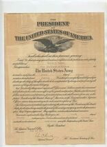 Officer Promotion Certificates Orders Discharge Correspondence 1916 1942... - $988.02
