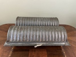 1890s Round Bread Loaf Baking Pan or Steamed Pudding Mold | Antique Kitchen - £52.75 GBP