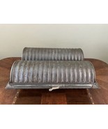 1890s Round Bread Loaf Baking Pan or Steamed Pudding Mold | Antique Kitchen - £45.57 GBP