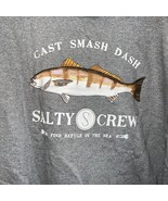 NEW Salty Crew Hoodie Large  Gray Graphic Print Fish Logo Cast Smash dash - $546.07 MXN NEW Salty Crew Hoodie Large  Gray Graphic Print Fish Logo Cast Smash dash - $546.07 MXN