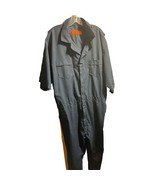 GCA Vintage Matson Coveralls Mens 4XL Industrial Cotton Full Zip Navy Bl... - $101.55 CAD