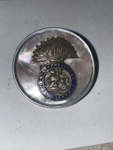 WORLD WAR I BRITISH NORTHUMBERLAND FUSILIERS ￼Sterling mother of pearl pin - $19.79