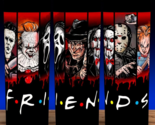 Horror Friends Michael Meyers - Freddy - Jason - Pennywise Cup Mug Tumbler - $19.75