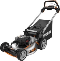 21&quot; Cordless Self-Propelled Lawn Mower, 40V Power Share Pro, By Worx Nitro. - £524.74 GBP