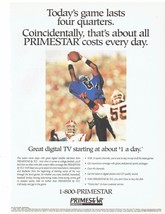 1996 Primestar Print Ad Dish Satellite 8.5&quot; x 11&quot; - $20.06