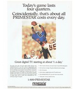 1996 Primestar Print Ad Dish Satellite 8.5&quot; x 11&quot; - €17,34 EUR