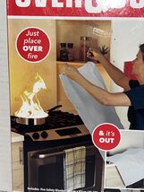 Over &amp; Out Fire Safety Blanket 39.37 x 38.18 Kitchen Home New in Box - $29.69