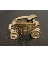 Vintage K.&amp;O. Co Brass Carriage Ashtray Made in U.S.A. 2 1/2X1 1/4X1 1/2 - $14.85