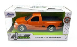 Brand New Jada Just Trucks 1:32 Scale 1999 Ford F-150 SVT Lightning Orange - £13.14 GBP