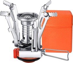 Portable Camping Stove For Camping And Hiking, Zlyi Mini Ultra-Light Backpacking - £19.16 GBP