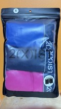 NEW Mens SMALL 2(x)ist Cotton Essential No Show Trunk 3 Pack 28-30 Blue ... - $30.69 CAD