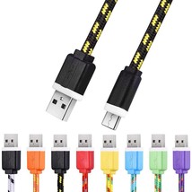 Braided Android Micro USB Charger - $4.32