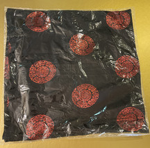 Red and Black Zipper Throw Pillow Shams.  New Pack of Two.  Approximatel... - $20.57