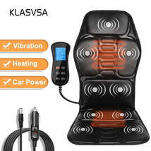 KLASVSA - Original Electric  Heating Vibrating Back Massager Chair In Ca... - £79.64 GBP