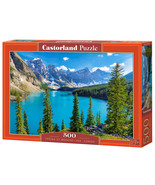 500 Piece Jigsaw Puzzle, Spring at Moraine Lake, Canada, Mountain view, - $25.16 CAD 500 Piece Jigsaw Puzzle, Spring at Moraine Lake, Canada, Mountain view, - $25.16 CAD