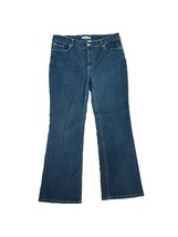 Chicos Platinum Womens Jeans Size 2 Short Stretch Blue Denim Medium Wash - $24.75
