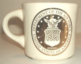 ceramic coffee mug: USAF Dept. of the Air Force "Casey" - $15.00
