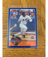 Topps 547 Roger Cedeno Karte - $173.21 MXN