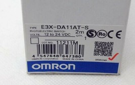 New Omron E3X-DA11AT-S SENSOR FIBER AMPLIFIER - $198.00