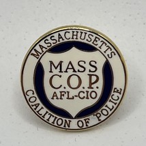 Massachusetts Coalition Police Department Law Enforcement Enamel Lapel H... - £11.24 GBP