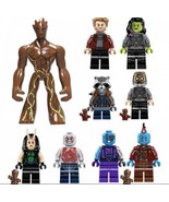 Guardians of the galaxy minifigures set of 9pcs building blocks to colle... - $27.34 CAD
