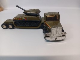 Buddy L. made in Japan Tank 12&quot; transport  truck.  T-605 &amp; T-308  1980&#39;s - £19.98 GBP