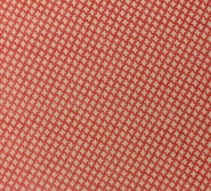 Ballard Designs Merrick Coral Pink Lattice Designer Fabric By The Yard 57&quot;W - £19.20 GBP