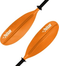Pelican Aluminum Kayak Paddles 87-Inch / 220cm for Kayaking, Lime and Orange - £38.45 GBP