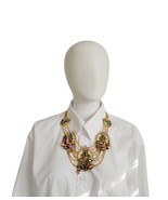 Vintage Lunch at the Ritz CHRISTMAS NECKLACE Holiday Bling Rare - £514.38 GBP