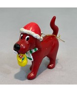 Clifford The Big Red Dog Christmas Tree Ornament Vintage Scholastic PBS - £10.47 GBP