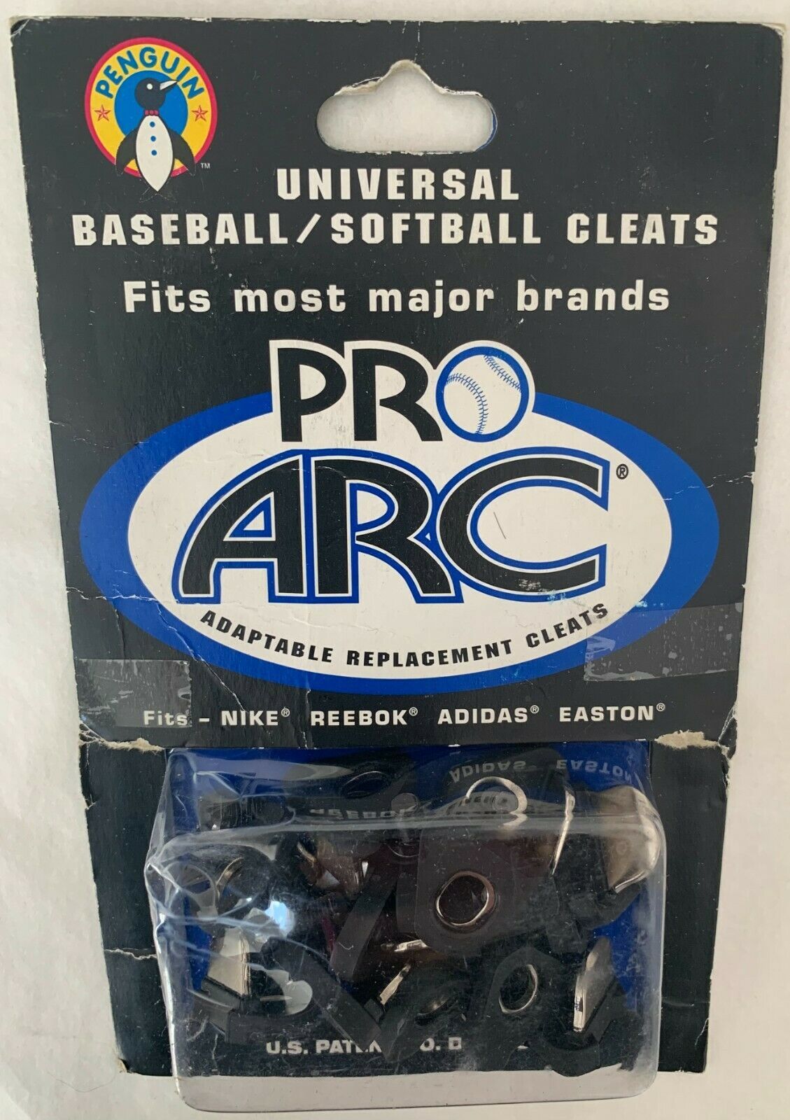 PRO ARC Penguin Replacement Baseball/Softball Metal Cleats Adaptable 560... - $3.99