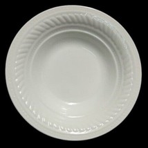Gibson IMPERIAL BRAID Soup Cereal Bowl 8 1/8&quot; D Ceramic White Embossed R... - $10.89