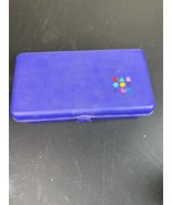 Vintage Caboodles Purple Makeup Case w/ Mirror Tray Y2K Organizer #260581 - $32.99