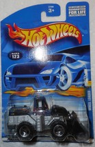 2001 Hot Wheels  &quot;Wheel Loader&quot; #123 Mint Car On Card - £2.35 GBP